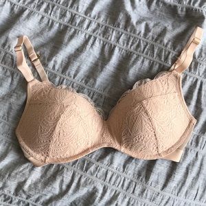 Lively lace no wire push up bra